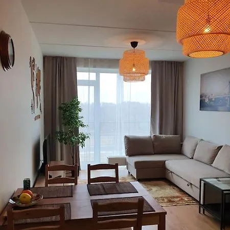 уютная студия в новом проекте в риге Διαμέρισμα *