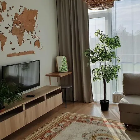 уютная студия в новом проекте в риге Apartment